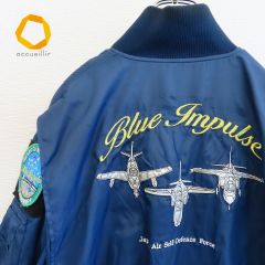ブルーインパルス2013松島基地帰還記念スーベニアMA-1フライトジャケット QgUj9bER2qPgN2TEfVVwde.jpg@jpg