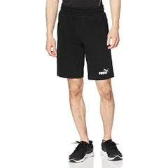 プーマ(PUMA) 裏毛 スウェット ハーフパンツ ESS ショーツ 588739 メンズ ブラック(01) Lサイズ