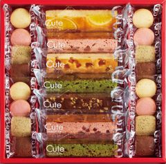 ひととえ　キュートセレクション23号	（CSB-15）洋菓子　ケーキ　手土産　お供え　贈り物　記念品　プレゼント　お中元　お歳暮　M