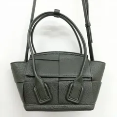 ボッテガヴェネタ BOTTEGA VENETA 600606 ミニアルコ トートバッグ ハンドバッグ ショルダーバッグ マキシイントレチャート キャンピング 美品のサムネイル