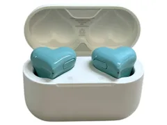 HeartBuds(ハートバッズ) ハート型ワイヤレスイヤホン TW-HEART-04 ブルー 家電/065