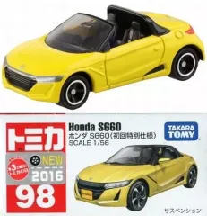 【中古】トミカ 1/56 ホンダ S660 初回特別仕様(イエロー/赤箱) 「トミカ No.98」