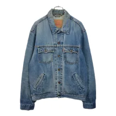 00年代 Levi's リーバイス 70570-06 デニムジャケット ユーロ ライトブルー(メンズ L)中古 古着 V0946
