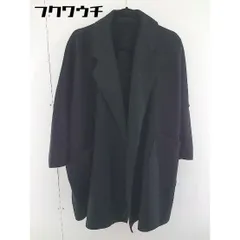 ■ AZUL BY MOUSSY アズールバイマウジー 長袖 コート サイズS ブラック レディース  【1110130004126】