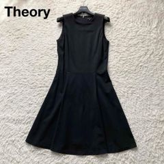 セオリー Crisp Poly UTL Shirtdr ワンピース 黒 サイズ0 - メルカリ