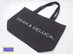 DEAN&DELUCA ディーン&デルーカ トートバッグ ブラック 中古B+ 【送料無料】 A-8869【質屋出品】