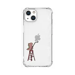 【新品】 AKAN ソフトタフケース for iPhone 13 ペインティング ピンク AK20974i13