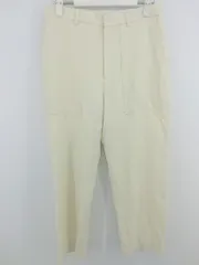 ◇ UNITED ARROWS ユナイテッドアローズ スラックス パンツ サイズ38 アイボリー レディース P  【1303090001179】