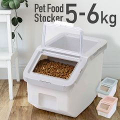 フードストッカー ペットフードストッカー 犬 猫 ドッグフード 保存容器 ストッカー 密閉 ドライフードストッカー ペットフード 餌