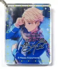 【中古】雑貨 鳴上嵐 「あんさんぶるスターズ!×animate cafe(operated by Youme cafe) トレーディングアクリルプレートキーホルダー グループB」 海外限定