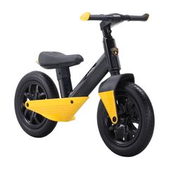 新品未使用Lamborghini バランスバイク ブラック・イエロ ギフト箱付き