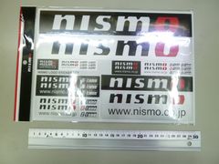 NISMO/ニスモ ロゴステッカーセット(A4) / 99927-RN237