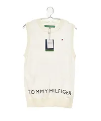 【新古品です！】トミーヒルフィガーゴルフ｜レディース｜M (M相当)｜ニットベスト｜中古ゴルフ用品