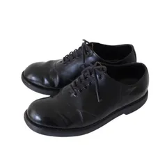 REGAL リーガル 革靴 サドルシューズ 2051 多分茶芯 ガラスレザー 真っ黒 24 1/2 （w-2520814）