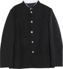 CosMisty 学ラン 男装 コスプレ 制服 学生 衣装 男子 仮装 学校 高校生 応援団 学生服 コスチューム(ブラック,  L:160cm)