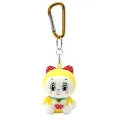 【数量限定】[Nakajima Corporation] ぬいぐるみ カラビナマスコット ドラミちゃん H8×W5×D4.5cm