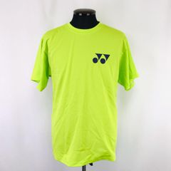 YONEX【ヨネックス】半袖Ｔシャツ【メンズL/ネオンカラー】ゲームシャツ/卓球/バドミントン/テニス/スポーツウェア/Tops◆BJ085-g