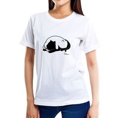 Tシャツ 半袖 カットソー トップス メンズ レディース ユニセックス 猫 ネコ W CAT ワンポイント かわいい S/S TEE ホワイト 白黒 WCWB