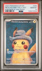 【PSA10】ゴッホピカチュウ PSA10鑑定済〕Pikachu with Grey Felt Hat(未開封/ゴッホ