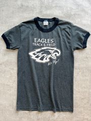 00’s GILDAN "EAGLES track & field" T-shirt