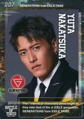 【中古】コレクションカード(男性) 007：GENERATIONS from EXILE TRIBE/中務裕太/「BATTLE OF TOKYO TIME 4 Jr.EXILE」BATTLE OF TOKYO EXHIBITION販売カード