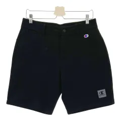 サイズ：LARGE CHAMPION GOLF チャンピオンゴルフ  ストレッチ スウェット ハーフパンツ  ブラック系 [240101331496]# ゴルフウェア メンズ ストスト