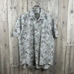 OLD unknown 90s ヴィンテージ 半袖 総柄 開襟 シャツ