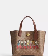 COACH PEANUTS スヌーピー 75周年 コラボ 2WAY トートバッグ - メルカリ