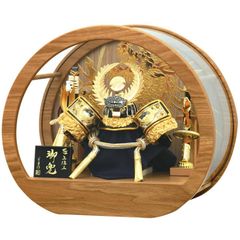 雛人形 道具 木製 本金唐草牡丹 行器 ひな道具 (25号)60～75cm - メルカリ