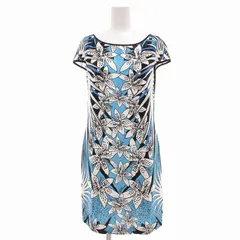 ジャストカヴァリ JUST cavalli ワンピース 絹 シルク 花柄 40