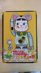 BE@RBRICK - BE@RBRICK 招き猫 千万両 銀メッキ × 桃金メッキ BE@RBRICK 招き猫 千万両 銀メッキ × 桃金メッキ 100％ & 400