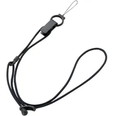 エレコム デジタルカメラ用ネックストラップ コンパクト用L ブラック DGS-010BK （1点）のサムネイル