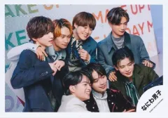 【中古】生写真(ジャニーズ) なにわ男子/集合(7人)/横型・上半身/シングル「Make Up Day / Missing」MV＆ジャケ写オフショット/公式生写真