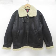 ALPHA アルファ フェイクムートン B-3 ジャケット TA1548 Mサイズ ※中古