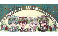 [중고] 잡화 ZOOL 7th 애니버서리 타월 [아이돌리쉬 세븐 in 난자타운 ~7th Anniversary Festival~]