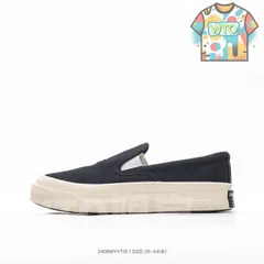 【今日特価】Converse Deck Star Slip On "67" Black/White 日版限定 ロートップ キャンバス レジャー スニーカー！送料無料！在庫限定のお得な価格です！