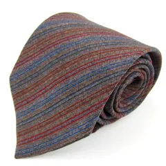 シャルル・ジョルダン ネクタイ ブランド ストライプ柄 メンズ マルチカラー CHARLES JOURDAN 【中古】