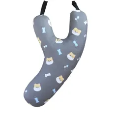 ☆ シバ ☆ シートベルト クッション アニマル Y型  キッズ用 車 シートベルト クッション 子供 シートベルトカバー シートベルトクッション 子ども シートベルトパッド シートベルト枕 枕 まくら ドライブ かわいい 車 セーフティーグッズ