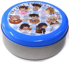 【中古】小物入れ・マルチケース・缶ケース 集合 缶入りチョコレート(缶のみ) 「名探偵コナンカフェ2020」