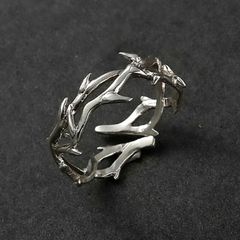 指輪 茨モチーフ リング 003 パンク ロック カジュアル ホスト ヤクザ ヤンキー オラオラ系 悪羅悪羅 チンピラ 派手 メンズ アクセサリー ファッション