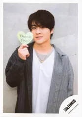 【中古】生写真(ジャニーズ) SixTONES/森本慎太郎/上半身/「SixTONES Snow Man 1st Anniversary」グッズオフショット/公式生写真