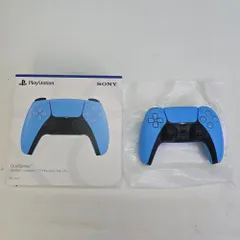 01w-3126 〇  SONY ワイヤレス コントローラー DualSense For PS5 スターライト ブルー CFI-ZCT1J 05 完動品  【中古品】