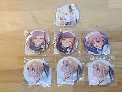 미개봉 Fate/kaleid liner 프리즈마☆이리야 드라이!! 온라인 복권 D상 75㎜ 캔 배치 7점 세트 페이트 [E2513-001]▲78