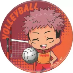 【中古】バッジ・ピンズ 虎杖悠仁/バレーボール・背景カラフル 「呪術廻戦 部活シリーズ 缶バッジ(野球・バレーボール)」