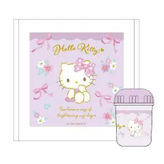 【新品・3営業日で発送】OSK 新商品 【ハローキティ】 おしぼりセット ケース付 日本製 (147166)