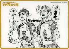 【中古】キャラカード 木兎光太郎＆赤葦京治 描きおろしクリアカード 「ハイキュー!!展」 来場者特典