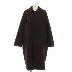 ヤエカ YAECA SOUTIEN COLLAR COAT STANDARD ステンカラーコート ロング アウター S 茶 ブラウン 69553 /YMのサムネイル