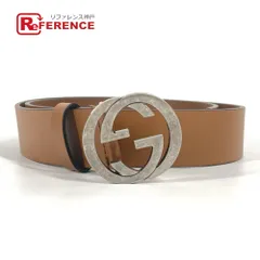GUCCI グッチ ベルト インターロッキングG GG 546389 レザー