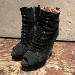 ELISABETTA FRANCHI エリザベッタフランキ ヒールパンプス ブラック 37 1/2 【代官山01】