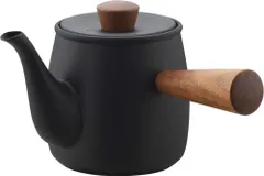 【スピード発送】0.38L 直火不可 くろいろ 茶こし付き 急須 小 茶き CHA-3 宮崎製作所